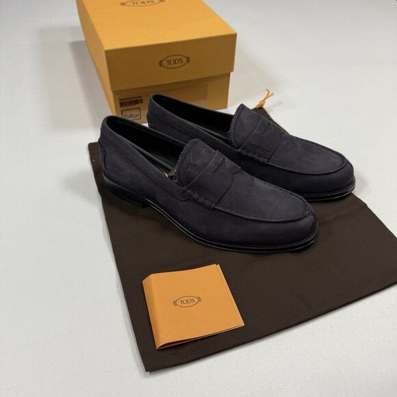 Tod’s SEUDE LEATHER SOLE PENNY Loafer Size 7.5UK/9US New In Box MSRP $950 main image 6